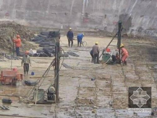 金寨我公司承建北京房山区水池地基注浆加固工程